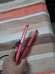 Pink Hair Curling Iron