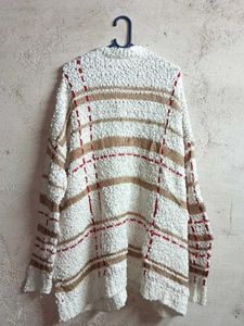 Oversized Cozy Textured Knit Cardigan