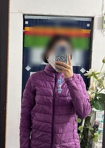Purple Puffer Jacket