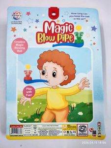 Magic Floating Blow Pipe Toy Game - 5+