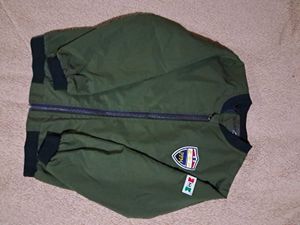 Olive Green Bomber Jacket
