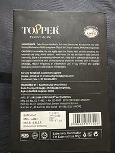 Gift set for Men Topper Tork Perfume