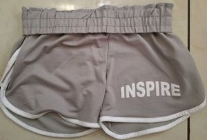 Grey 'Inspire' Shorts