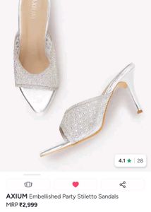 Sparkling Pointed Toe heel