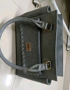 Stylish Grey Handbag