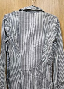 Striped Ruffle Blouse