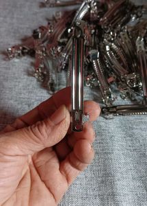 50 pieces of Silver Metal Hair Clips
