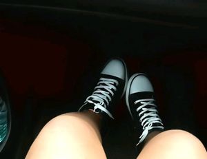 Black Shoes Converse