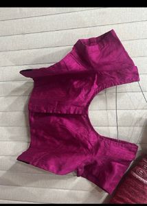 Elegant Magenta Saree