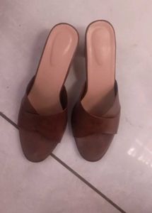Chic Brown Block Heel Mules - Stylish &amp; Versatile