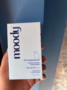Moody 7D Hydroburst Sunscreen