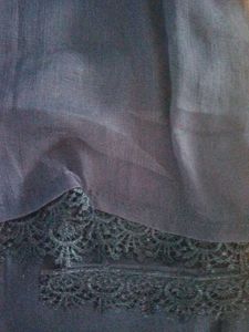 Elegant Duppata combo - black  &amp; Yellow