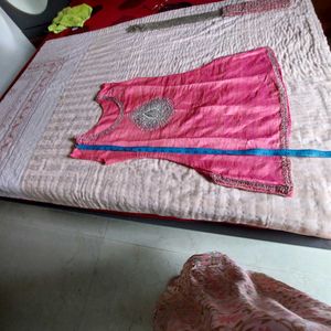 Elegant Pink Kurti Set