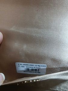 Mochi Gold Textured Clutch Bag