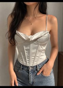 Satin Corset Top
