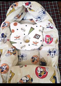 Mickey Mouse Baby Sleeping Bag with Pillow