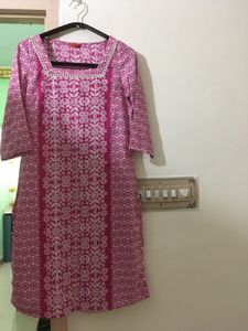 Vintage Print Kurti