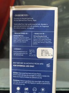 Secret Alchemist Madurai Jasmine Perfume