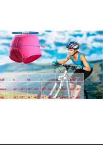 FYL Pink Sports Panty For Bicycle