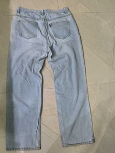 Light Wash Wide Leg Jeans