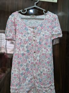 Floral Print Top