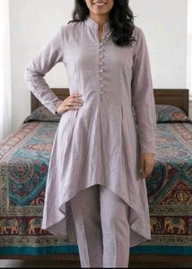 Elegant Pastel Kurta Set