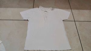 Classic White Polo T-Shirt