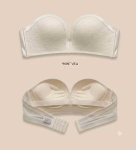 Strapless Beige push up Bra(32D)