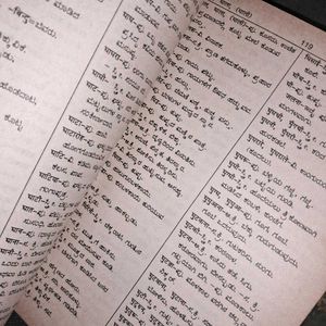 Vintage : Hindi Kannada Dictionary 1991