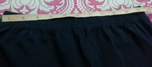 3/4 cotton pant (Black/Oxford blue colour)