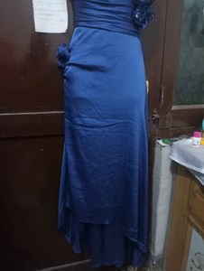 Blue Beautiful Customised Gown