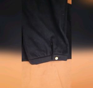 Color Block A Line Warm Dress