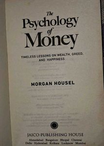 Psychology of Money Book