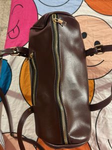 Stylish Dark Brown Handbag