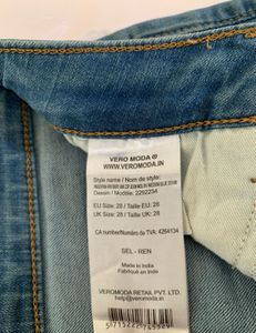 VERO MODA branded skinny high waisted jeans