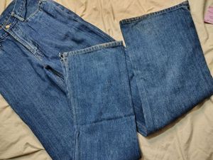 Classic Blue bootcut Denim Jeans