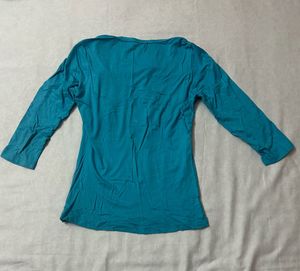 DKNY Blue Stylish Top