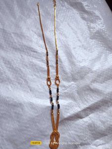 1 Gram Gold  Short Mangalsutra