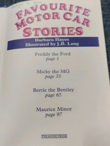 Favourite Motor Car Stories