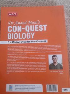Dr Anand Mani's CON-QUEST BIOLOGY