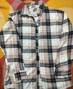 multicolored check shirt