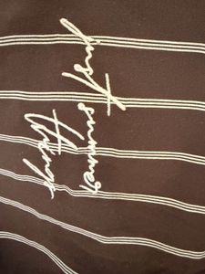 Westside Men's Brown Striped Short Sleeve Shirt