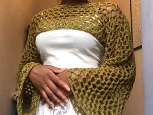 Crochet Net Shrug