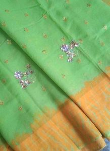 BRAND New fancy fastive saree light weight &amp; fall