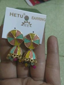 Colorful Statement Earrings
