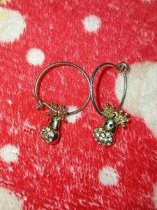Sparkly Hoop Earrings (set of 3)