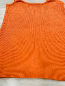 beautiful orange crop top