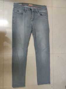 Men's Grey Slim Fit Jeans