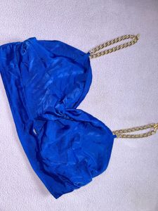 sale 🤩Zara Blue Chain Strap Top