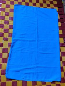 Blue Floral Print Kurti with Dupatta Set